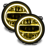 Oracle Jeep Wrangler JL/Gladiator JT RGB+W Headlight DRL Kit - ColorSHIFT w/o Controller - 1346-334