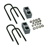 Superlift 99-10 Ford F-250 SuperDuty 3in Block Kit w/ 3 5/8 AxleTube w/o Top Mounted Overload Leaf - 9035