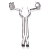 Stainless Works 18+ Ford Mustang GT Redline X-Pipe Performance Connect Cat-Back Exhaust - M18CBXPC