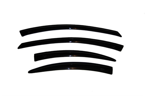 AVS 00-05 Dodge Neon Ventvisor Outside Mount Window Deflectors 4pc - Smoke - 94317