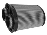 aFe MagnumFLOW Pro DRY S OE Replacement Filter 3F (Dual) x (8.25x6.25)B(mt2) x (7.25x5)T x 9H - 21-91115