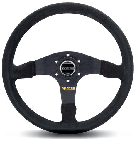 Sparco Steering Wheel 375 Suede Black - 015R375PSN
