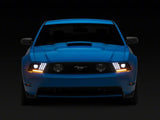 Raxiom 10-12 Ford Mustang LED Projector Headlights SEQL Turn Signals- Blk Housing (Clear Lens) - 426685