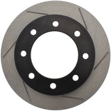 StopTech Power Slot 00-05 Ford Excursion / 01-04 F250 4WD Front Right Slotted Rotor - 126.65086SR