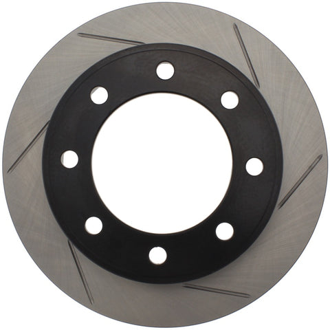StopTech Power Slot 00-05 Ford Excursion / 01-04 F250 4WD Front Right Slotted Rotor - 126.65086SR