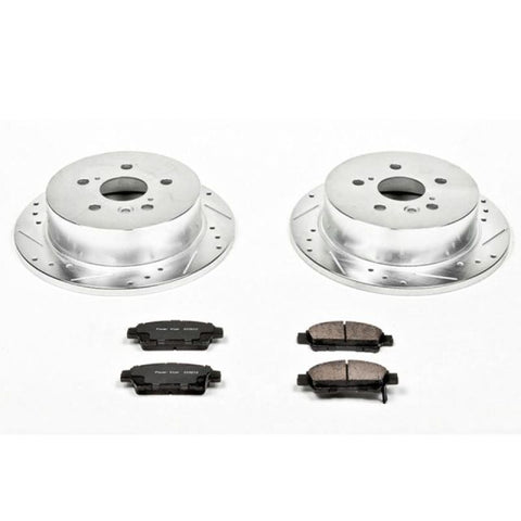 Power Stop 04-10 Toyota Sienna Rear Z23 Evolution Sport Brake Kit - K5498