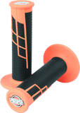 ProTaper Clamp-On 1/2 Waffle Grip - Neon Orange/Black - 021661