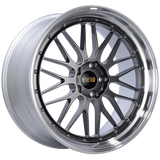 BBS LM 21x10 5x120 ET38 Diamond Black Center Diamond Cut Lip Wheel -82mm PFS/Clip Required - LM261DBPK