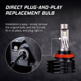 Diode Dynamics 9005/9011/H10 White SL2 LED Bulbs (pair) - DD0463P