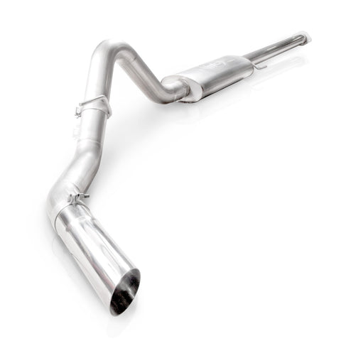 Stainless Works 2015-16 Ford F-150 2.7L/3.5L 3.5in Catback S-Tube Muffler Factory Connection - FT15ECOCBLMF