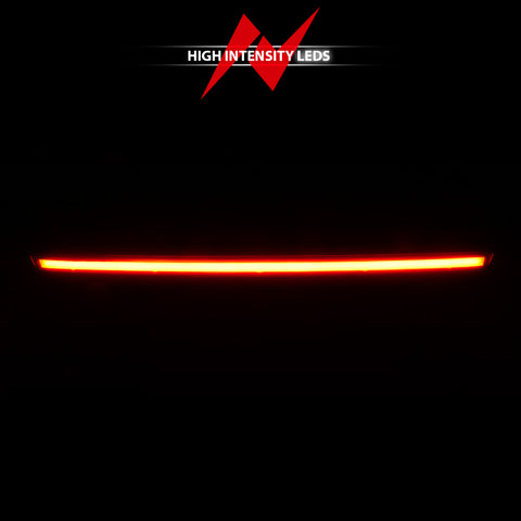 ANZO 2007-2014 Chevrolet Suburban 1500 LED 3rd Brake Light Black Housing Red Lens w/ Spoiler 1pc - 531110