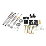 Belltech 09-13 Ford F150 Ext&Quad Cab Short Bed 2WD Lowering Kit w/ SP Shocks 5.5in R Drop - 972SP
