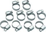 Bikers Choice Stainless Steel Mini Clamp 10 Pk - 603518