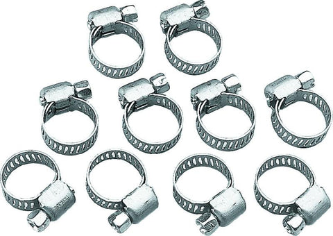 Bikers Choice Stainless Steel Mini Clamp 10 Pk - 603518