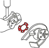 SPC Performance 99-05 VW Golf/Jetta/00-06 Audi TT Nylon Toe Shim (0.50deg.) - 71523