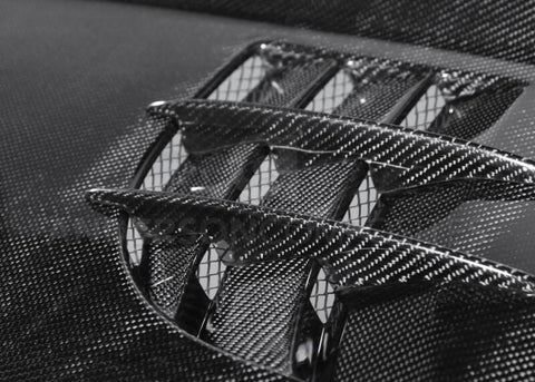 Anderson Composites 10-13 Chevy Camaro TTII-Style Carbon Fiber Hood - AC-HD1011CHCAM-TTII