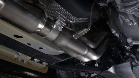 Stainless Works 2015+ Ford GT350 Headers 1-7/8in Primaries High-Flow Cats 3in Collectors - GT350HCAT
