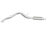 MagnaFlow Cat-Back, SS, 4in, Single Pass Side Rear Exit 5in Tip 14-15 Ram 2500 6.4L V8 CC LB/MC SB - 19200