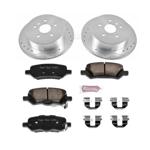 Power Stop 09-16 Toyota Venza Rear Z23 Evolution Sport Brake Kit - K5867