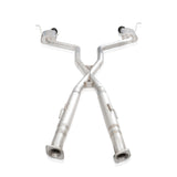 Stainless Works 18-19 Dodge Durango 6.4L Legend Catback Exhaust w/ Black Tips - DUR18CBL-B