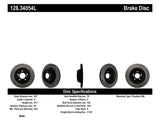 StopTech 01-07 BMW M3 (E46) / 00-04 M5 (E39) Drilled Left Rear Rotor - 128.34054L