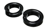 Energy Suspension 2005-07 Ford F-250/F-350 SD 2/4WD Front Coil Spring Isolator Set - Black - 4.6111G
