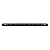 Go Rhino Xplor Blackout Series Sgl Row LED Light Bar (Side/Track Mount) 39.5in. - Blk - 754004011CSS
