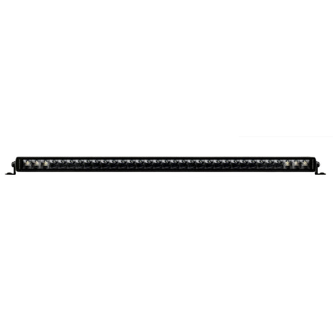 Go Rhino Xplor Blackout Series Sgl Row LED Light Bar (Side/Track Mount) 39.5in. - Blk - 754004011CSS