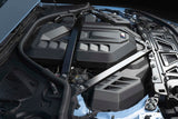 Dinan 21-27 BMW M2/M3/M4 (G80/G82/G87) Matte Carbon Fiber Engine Cover w/Gloss Accents - D590-0005-B