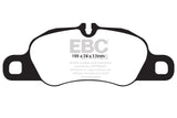 EBC 09-12 Porsche 911 (997) (Cast Iron Rotor only) 3.6 Carrera 2 Yellowstuff Front Brake Pads - DP42057R