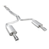 Stainless Works 2010-18 Ford Taurus SHO V6 2-1/2in Catback Chambered Mufflers X-Pipe - TA10ECOCB