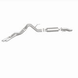 MagnaFlow 11 Ford F-150 3.7L/5.0L/6.2L SS Catback Exhaust Dual Same Side Exit w/ 3.5in SS Tips - 15461