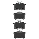 DFC 85-26 Volkswagen Tera (Mexico) Rear 4000 Hybridynamic Brake Pads - 4000-0340-00