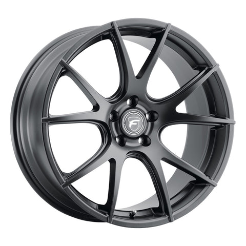 Forgestar CF5V 20x12 / 5x120 BP / ET52 / 8.6in BS Satin Black Wheel - F22202021P52
