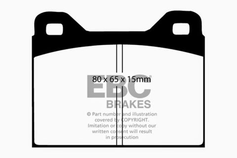EBC 18-21 Mitsubishi Outlander Ultimax Rear Brake Pads - UD2135