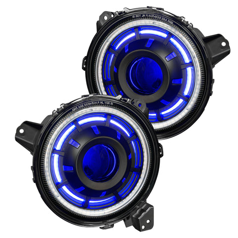Oracle Oculus Bi-LED Projector Headlights for Jeep JL/Gladiator JT - w/ Simple Controller - 5839-504-B