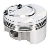 JE Pistons Nissan VR30DDTT 86mm Bore 10.2:1 CR -3cc Dish - Set of 6 - 346348