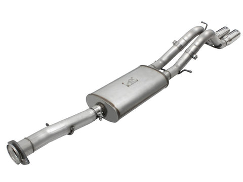 aFe Power MACHForce XP Exhaust System Cat-Back 409 Stainless Steel 07-08 Hummer H2 V8 6.0L/6.2L - 49-44049