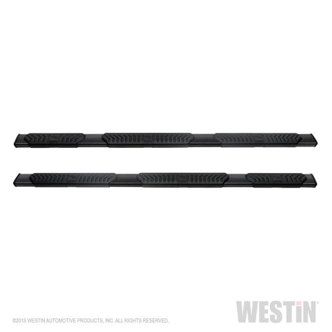 Westin 2019 Chevrolet Silverado/Sierra 1500 Crew Cab (5.5ft) R5 Modular Nerf Step Bars - Black - 28-534685