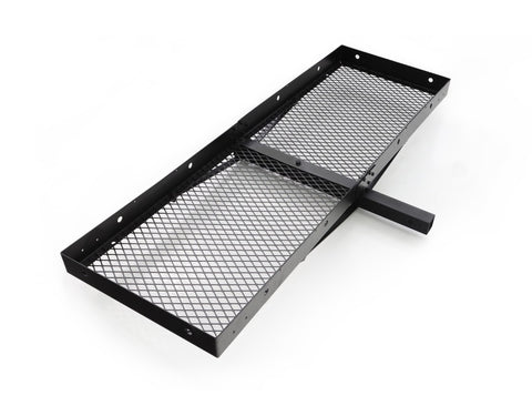 Lund Universal 20in X 60in Basic Cargo Carrier For 2in Hitches - Black - 601010