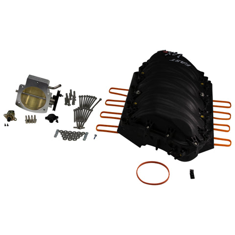 Fast Throttle Body / Manifold Kit, 102 Mm Throttle Body W/ 102Mm Blackls7 Manifold - 146202B-KIT