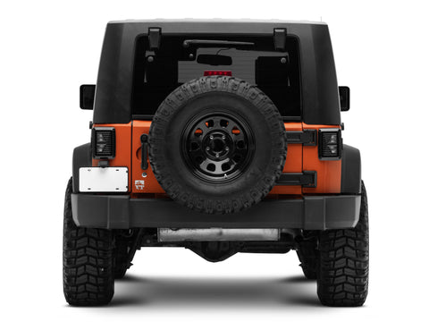 Raxiom 07-18 Jeep Wrangler JK Axial Series Vision LED Tail Lights- Black Housing (Smoked Lens) - J130808