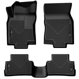 Husky Liners 17-22 Nissan Rogue Sport Weatherbeater Black Front & 2nd Seat Floor Liners - 99451