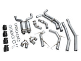 AWE Tuning 19-23 Audi C8 S6/S7 2.9T V6 AWD Track Edition Exhaust - Diamond Black Tips - 3020-43109