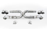 AWE Tuning 991 Carrera Performance Exhaust - Chrome Silver Tips - 3015-32044