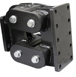Gen-Y Victory Lane Torsion-Flex Flat Plate Trailer Coupler (1.5K-2.4K TW 21K Towing) - GH-10052