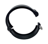 Granatelli 4.0in Dual Seal Clamshell Clamp - Aluminum Black - 318540CS