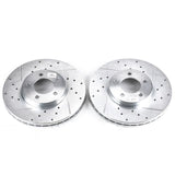 Power Stop 96-99 Ford Taurus Front Evolution Drilled & Slotted Rotors - Pair - AR8149XPR