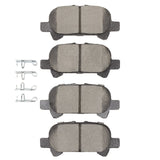 DFC 00-08 Toyota Solara Rear 4000 Hybridynamic Brake Pads - 4000-0828-00