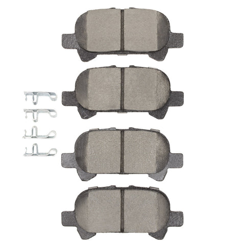 DFC 00-08 Toyota Solara Rear 4000 Hybridynamic Brake Pads - 4000-0828-00